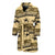 Horse Pattern Print Men Bath Robe