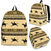 Horse Pattern Print Premium Backpack