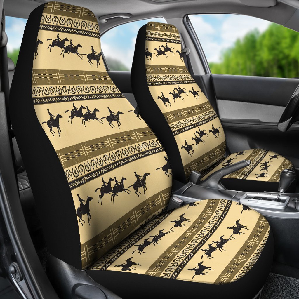 Horse Pattern Print Universal Fit Car Seat Covers