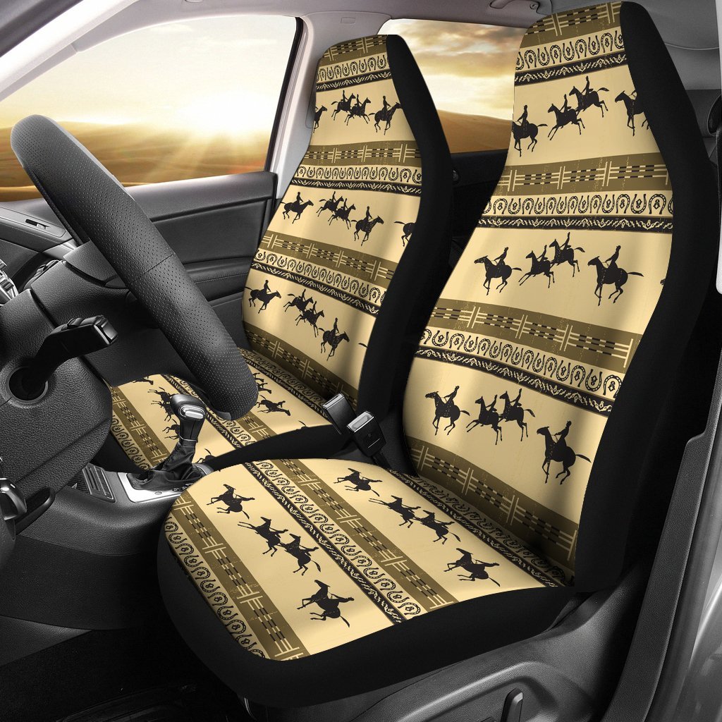 Horse Pattern Print Universal Fit Car Seat Covers