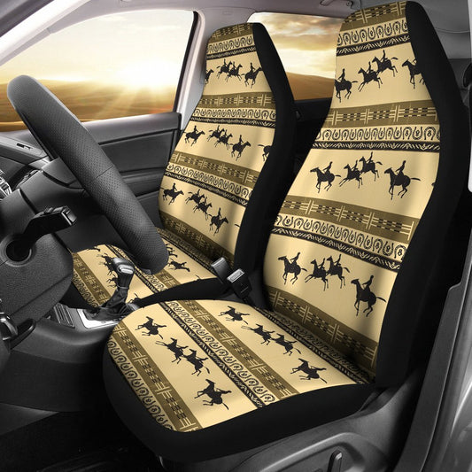 Horse Pattern Print Universal Fit Car Seat Covers