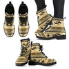 Horse Pattern Print Women Leather Boots