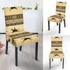 Horse Pattern Prnt Dining Chair Slipcover-JORJUNE.COM