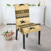 Horse Pattern Prnt Dining Chair Slipcover-JORJUNE.COM