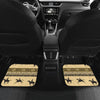 Horse Pattern Prnt Front and Back Car Floor Mats