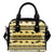 Horse Pattern Prnt Leather Shoulder Handbag