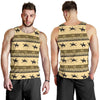 Horse Pattern Prnt Men Tank Top