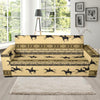 Horse Pattern Prnt Sofa Slipcover-JORJUNE.COM