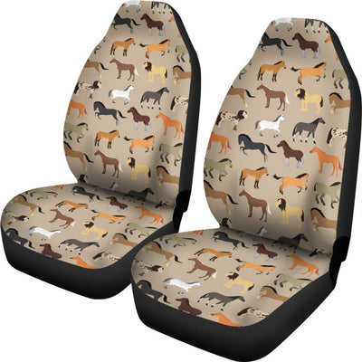 Horse Pattern Universal Fit Car Seat Covers