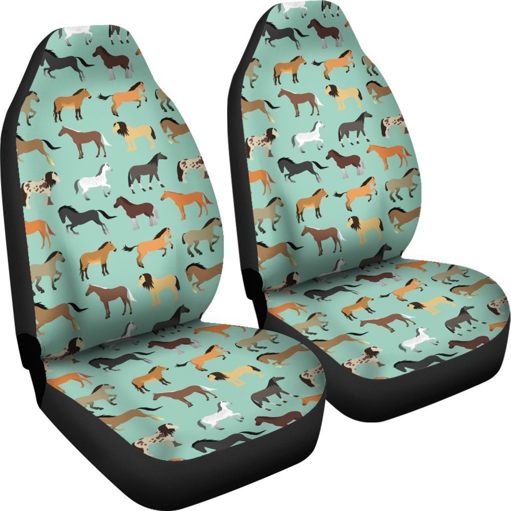 Horse Pattern Universal Fit Car Seat Covers