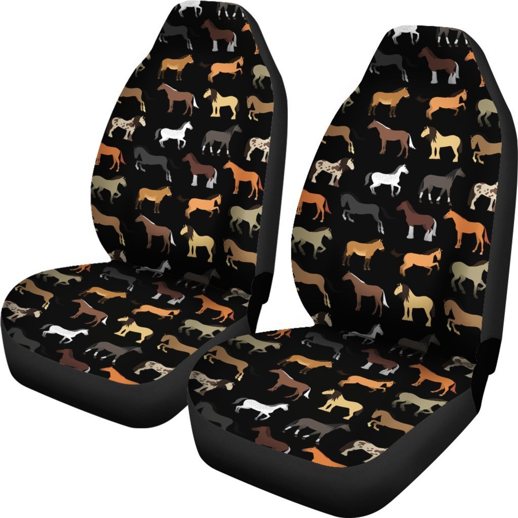 Horse Pattern Universal Fit Car Seat Covers