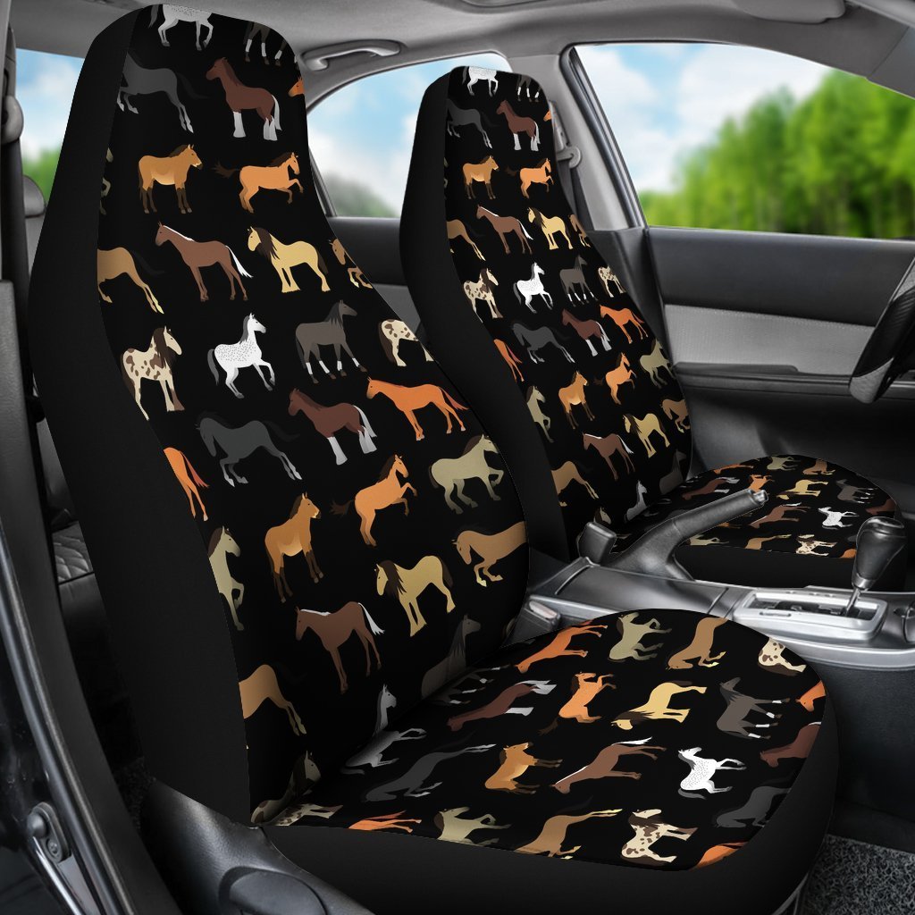 Horse Pattern Universal Fit Car Seat Covers