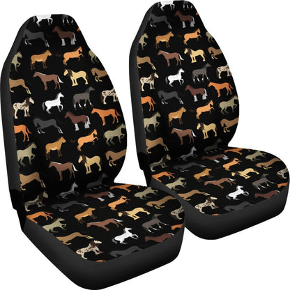 Horse Pattern Universal Fit Car Seat Covers