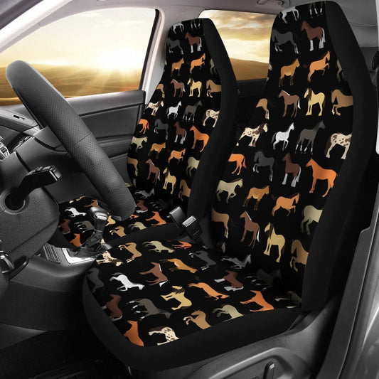 Horse Pattern Universal Fit Car Seat Covers