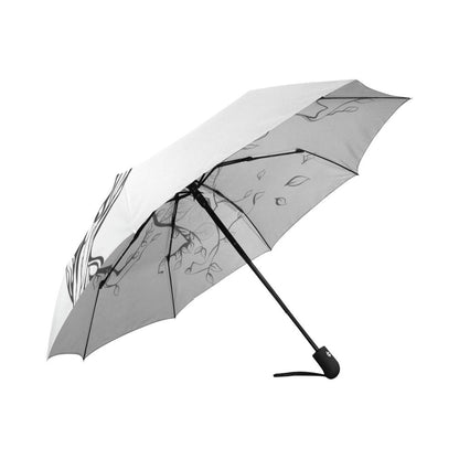Horse Tree Design Automatic Foldable Umbrella