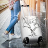 Horse Tree Design Luggage Cover Protector