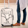 Horse Tree Design Luggage Cover Protector