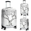 Horse Tree Design Luggage Cover Protector