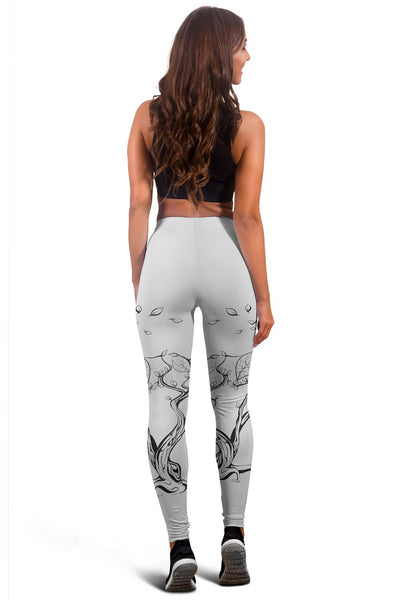 Horse Tree Design Women Leggings