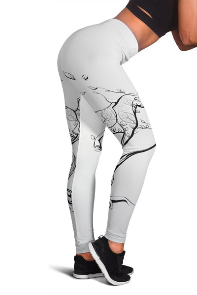 Horse Tree Design Women Leggings