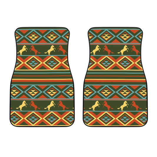 Horse Western Pattern Car Floor Mats