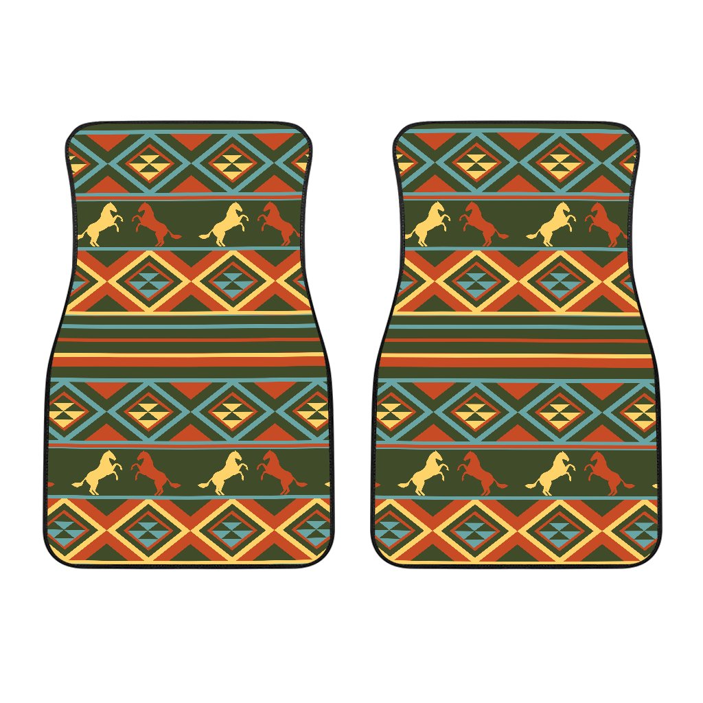 Horse Western Pattern Car Floor Mats