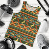 Horse Western Pattern Men Tank Top