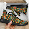 Horse Western Pattern Mesh Knit Sneakers Shoes