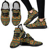 Horse Western Pattern Mesh Knit Sneakers Shoes