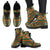 Horse Western Pattern Women Leather Boots