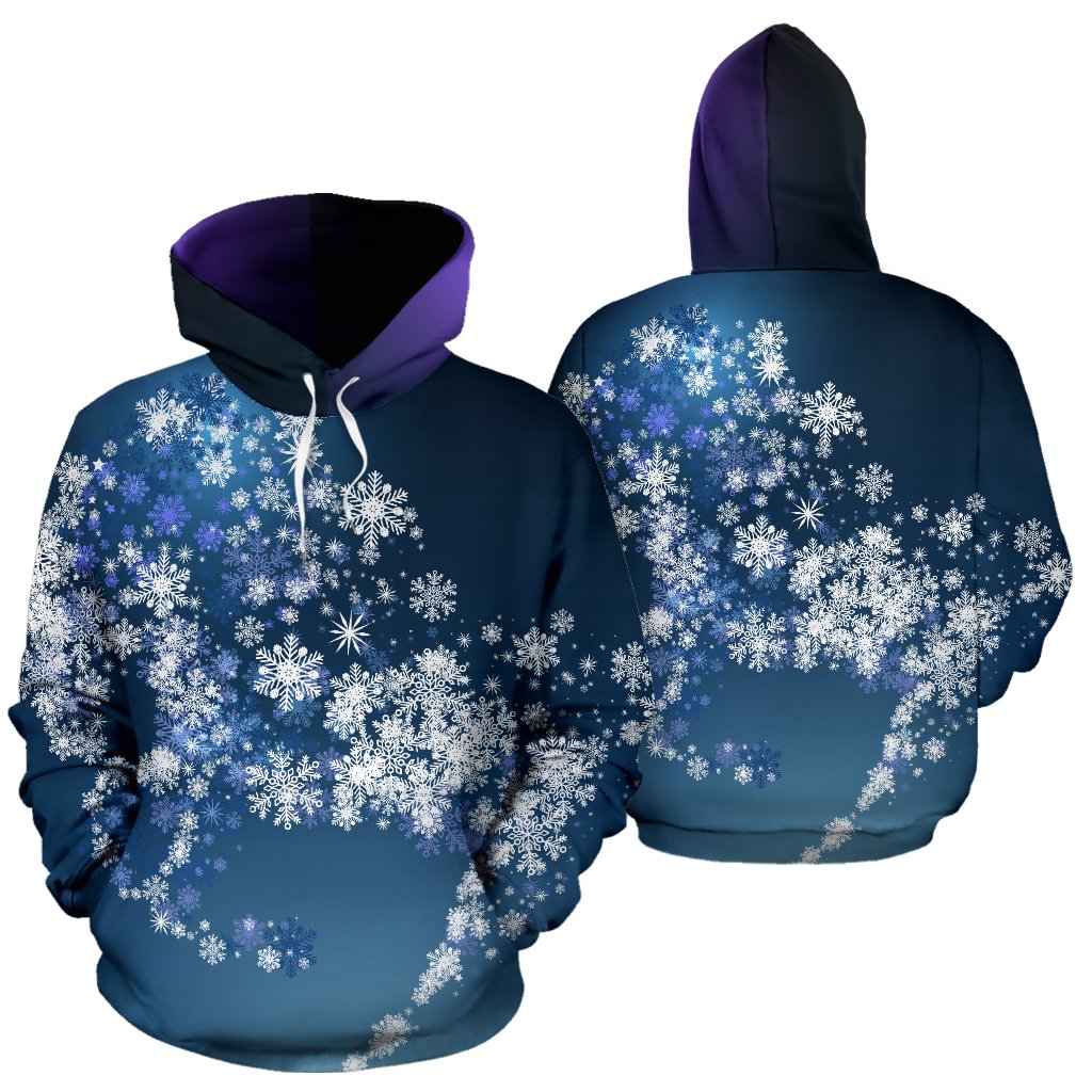 Horse Winter All Over Print Hoodie