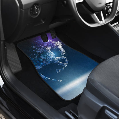 Horse Winter Car Floor Mats