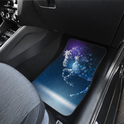 Horse Winter Car Floor Mats
