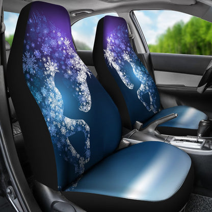 Horse Winter Universal Fit Car Seat Covers