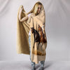 Horses Hooded Blanket