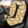 Hot Dog Pattern Print Design 01 Car Seat Covers (Set of 2)-JORJUNE.COM