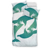 Hug Dolphin Duvet Cover Bedding Set