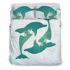 Hug Dolphin Duvet Cover Bedding Set