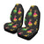 Hula Dancers Hawaiian Girl Pattern Print Design 03 Car Seat Covers (Set of 2)-JORJUNE.COM