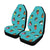 Hula Dancers Pattern Print Design 04 Car Seat Covers (Set of 2)-JORJUNE.COM