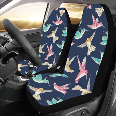 Hummingbird Cute Pattern Print Design 01 Car Seat Covers (Set of 2)-JORJUNE.COM