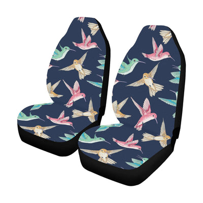 Hummingbird Cute Pattern Print Design 01 Car Seat Covers (Set of 2)-JORJUNE.COM