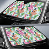 Hummingbird Tropical Pattern Print Design 05 Car Sun Shades-JORJUNE.COM