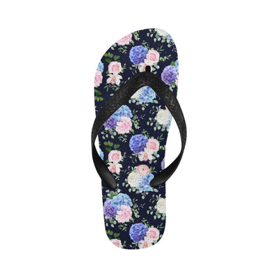 Hydrangea Pattern Print Design HD01 Flip Flops-JorJune