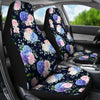 Hydrangea Pattern Print Design HD01 Universal Fit Car Seat Covers-JorJune