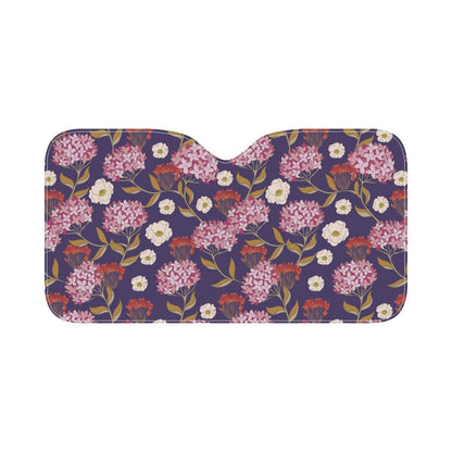 Hydrangea Pattern Print Design HD010 Car Sun Shade-JorJune