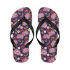 Hydrangea Pattern Print Design HD010 Flip Flops-JorJune