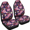 Hydrangea Pattern Print Design HD010 Universal Fit Car Seat Covers-JorJune