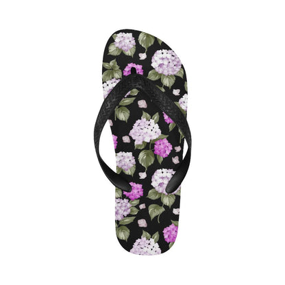 Hydrangea Pattern Print Design HD011 Flip Flops-JorJune