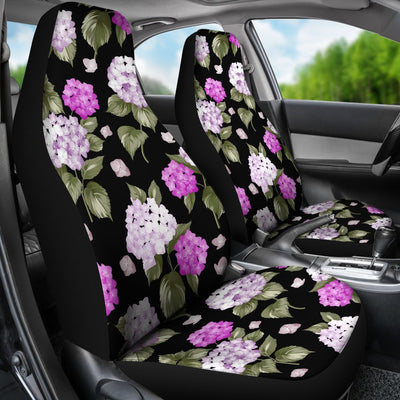 Hydrangea Pattern Print Design HD011 Universal Fit Car Seat Covers-JorJune